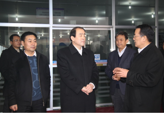 济宁市委书记马平昌到九游会游戏公司莅临视察指导