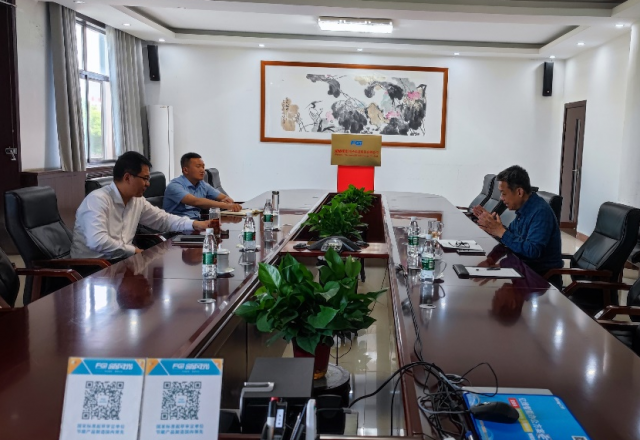 李强县长到九游会游戏公司走访调研