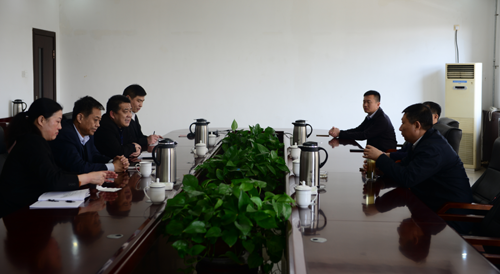 汶上县委副书记、县长李洪文到九游会游戏公司调研